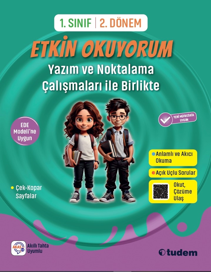 1. Sınıf Etkin Okuyorum-Yazım ve Noktalama Çalışmaları ile Birlikte