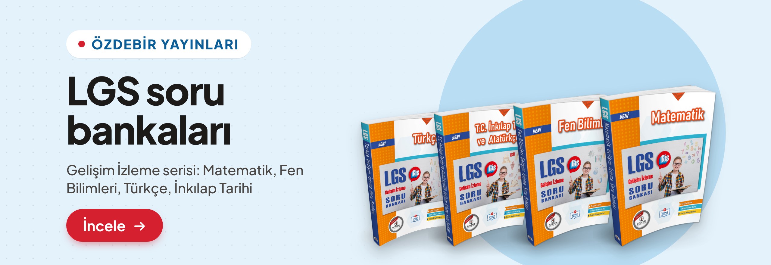 Özdebir Yayınları: LGS soru bankaları