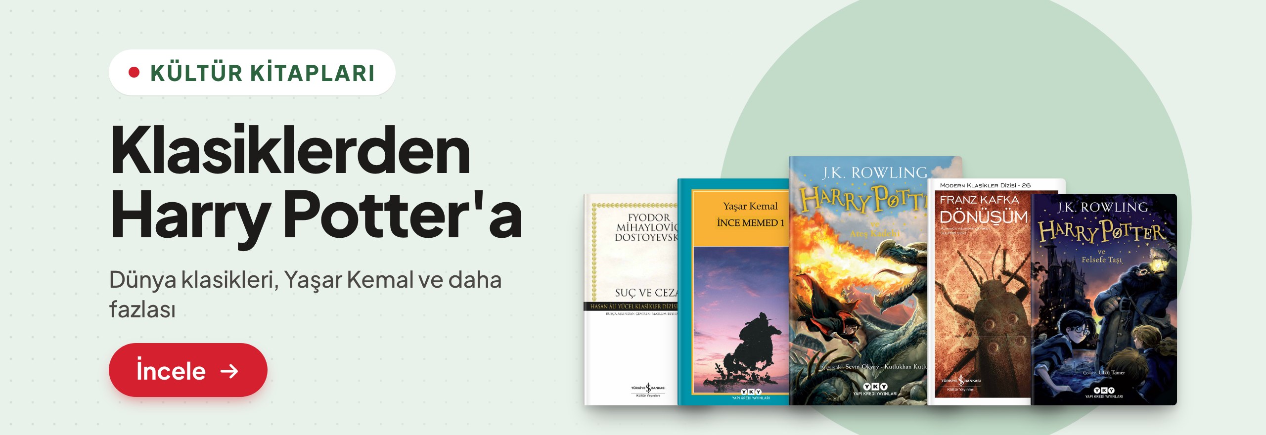 Kültür kitapları: klasiklerden Harry Potter'a