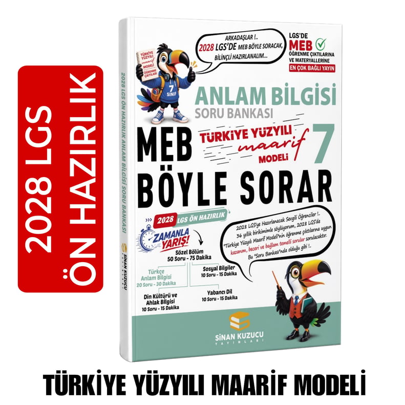 SİNAN KUZUCU 7.SINIF ANLAM BİLGİSİ S.B MAARİF MODEL